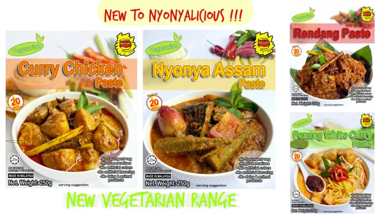 Little Nyonya Vegetarian pastes