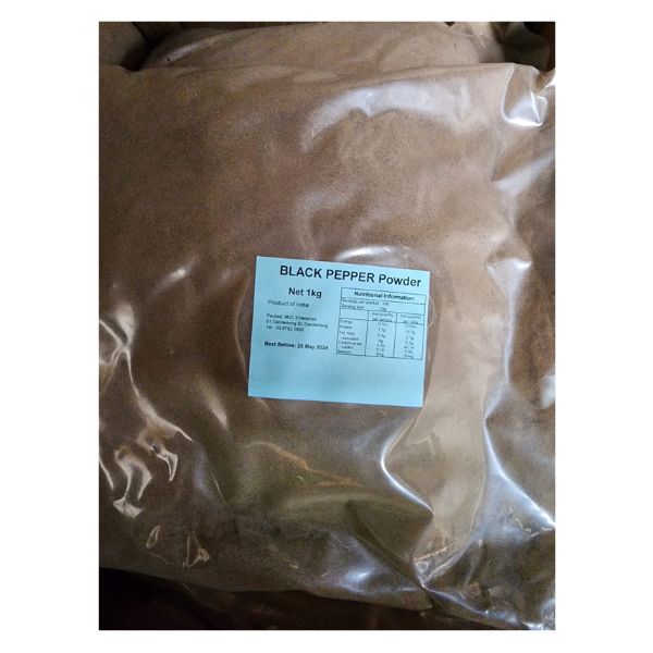 Black Pepper POWDER 1kg – Nyonyalicious